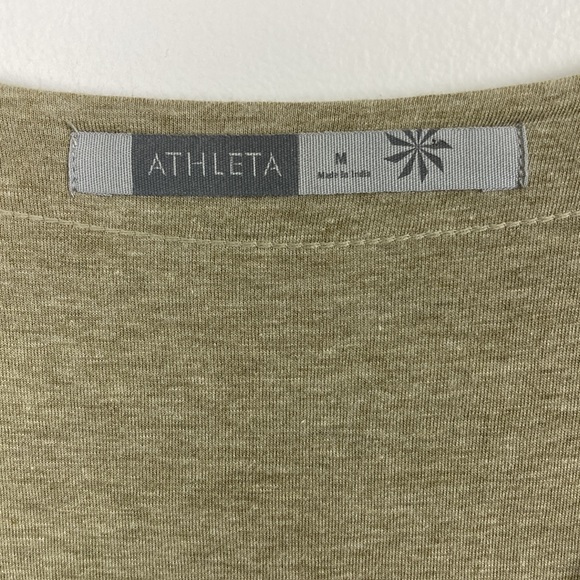 Athleta Dhara Lightweight Stretch V Neck Tribal Print Dress - Picture 7 of 14